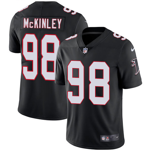 2019 men Atlanta Falcons 98 McKinley black Nike Vapor Untouchable Limited NFL Jersey